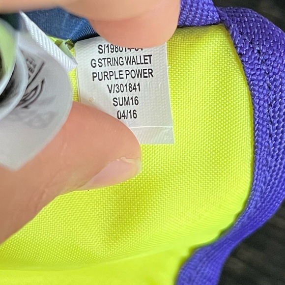 GAP Kids G String Wallet Purple Power 2016 - Picture 7 of 7